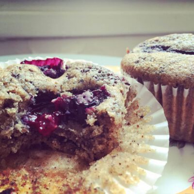Blueberry Corncakes 2