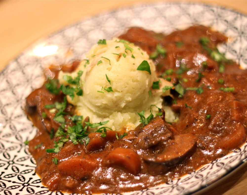 Mushroom Bourguignon 1