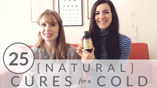 25 Natural Cures for a Cold + Immunity Elixir Recipe