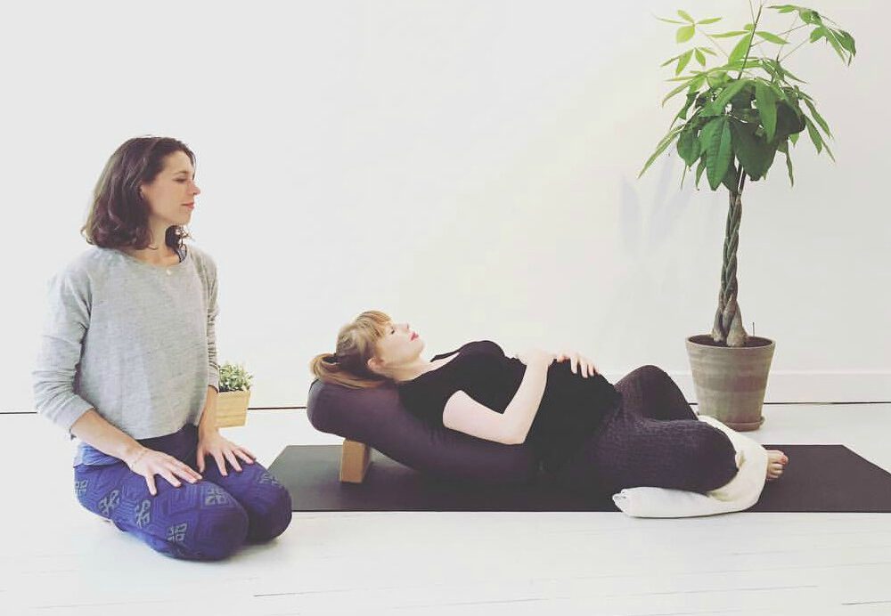 10-Minute Prenatal Yoga with Julia