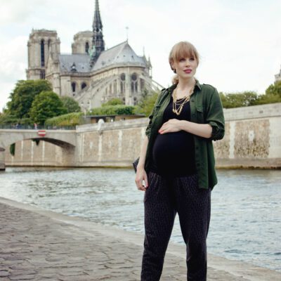 Pregnant in Paris - Eco Maternity Wear 3